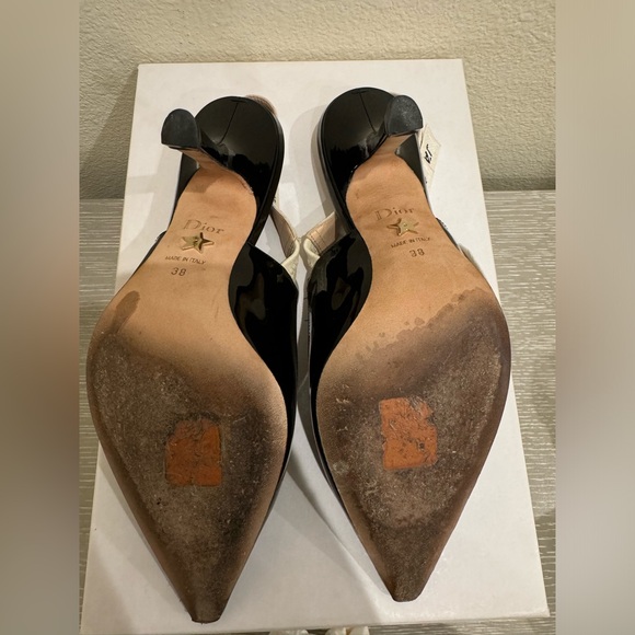 DIOR J'Adior Pump - Black Patent Leather - Size 38 (7.5/8) - Great Condition - Picture 6 of 14